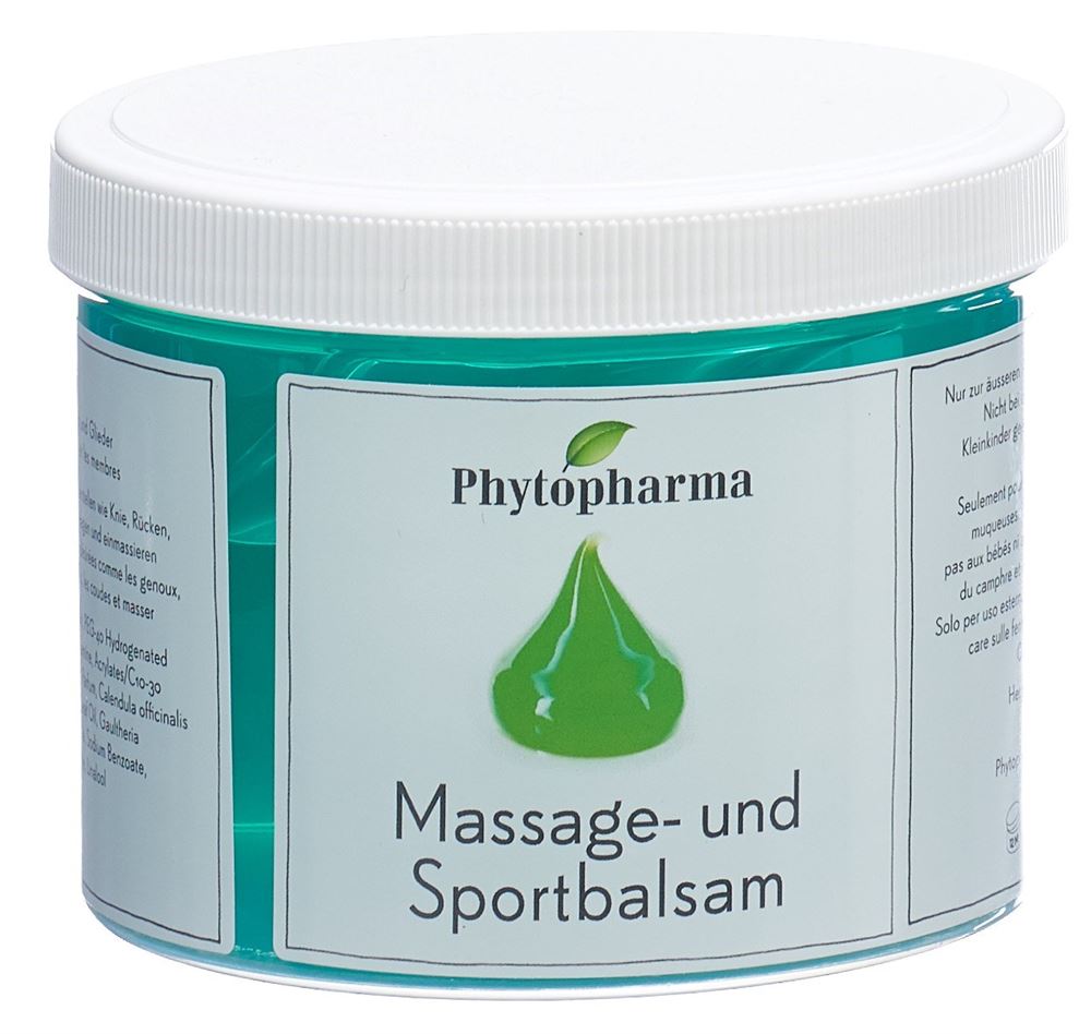 Image of Phytopharma Pferdebalsam Massage- und Sportbalsam Topf 500 ml
