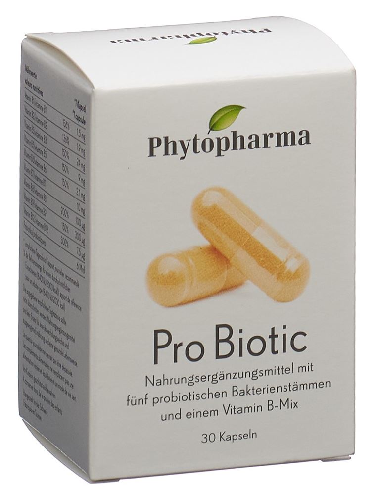 Image of Phytopharma Pro Biotic Kaps Ds 30 Stk