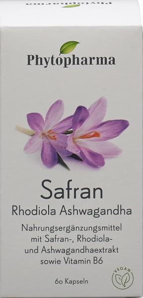 Phytopharma Safran caps bte 60 pce