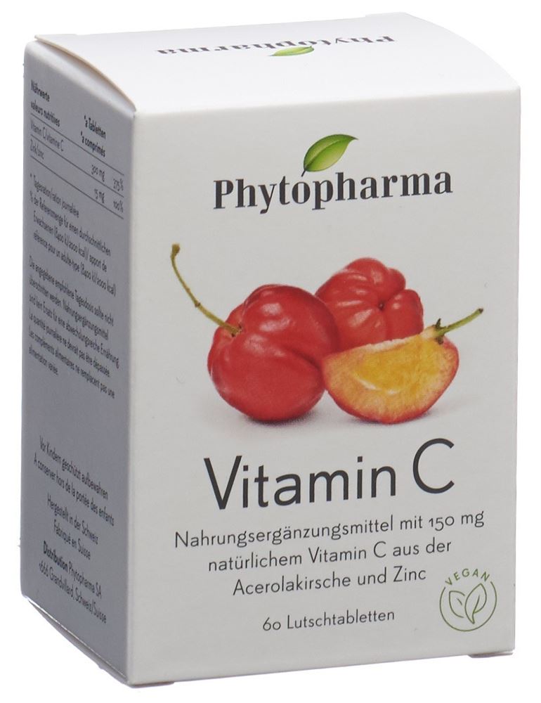Phytopharma Vitamine C bte 60 pce
