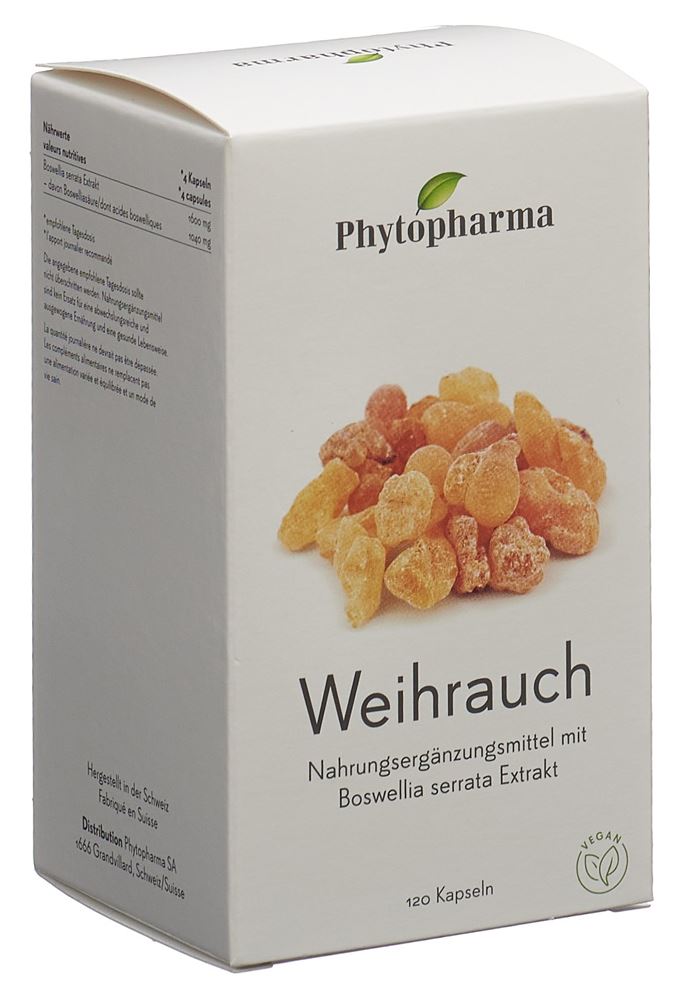 Image of Phytopharma Weihrauch Kaps Ds 120 Stk
