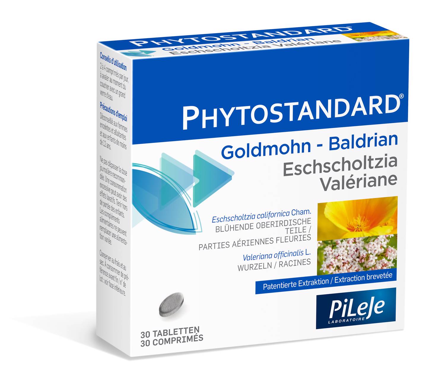 Phytostandard Goldmohn-Baldrian Tabl 30 Stk