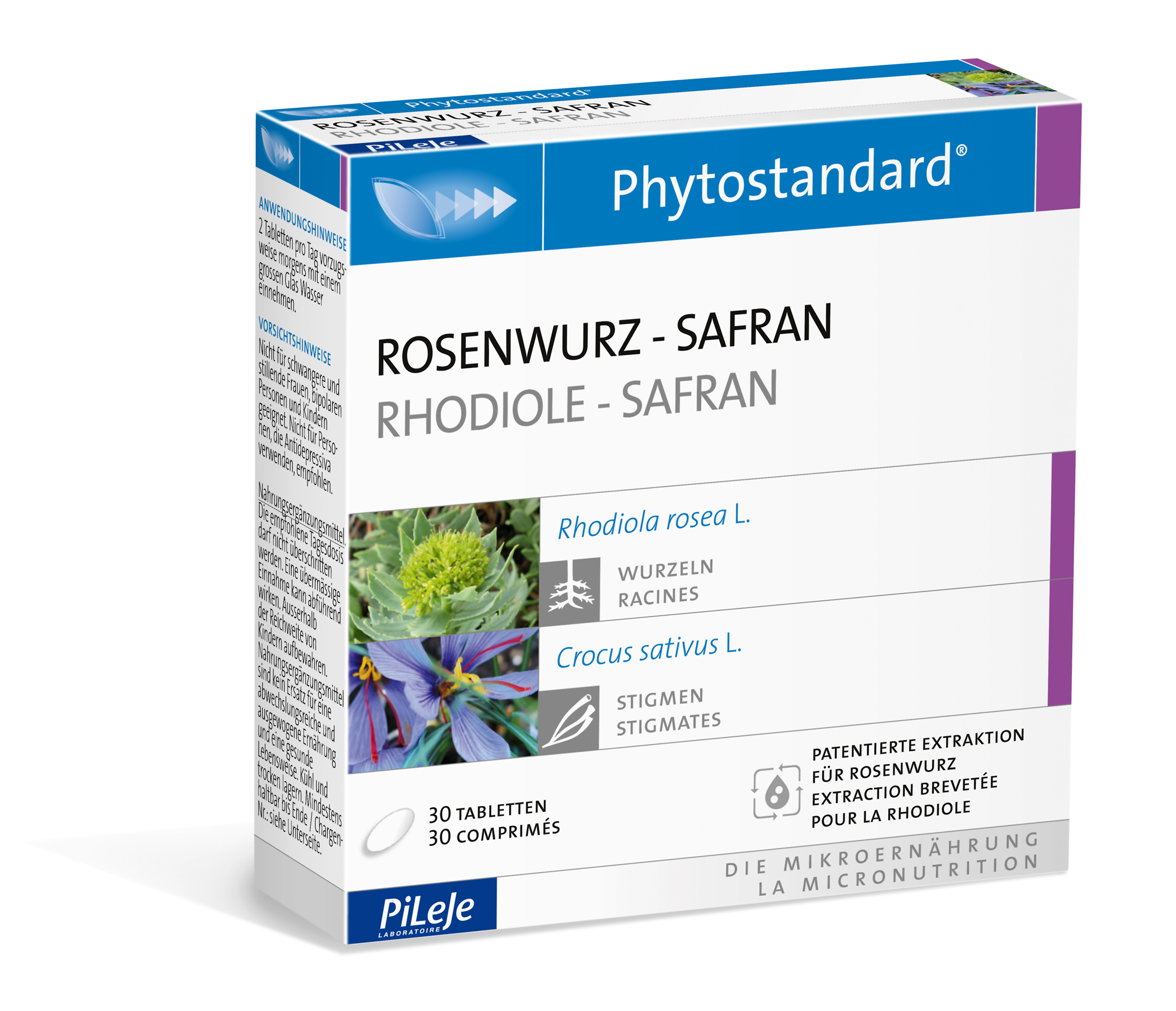 Image of Phytostandard Rosenwurz-Safran Tabl 30 Stk