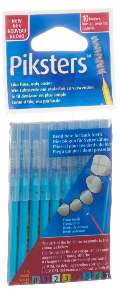 Image of Piksters Interdentalbürstchen 5 10 Stk