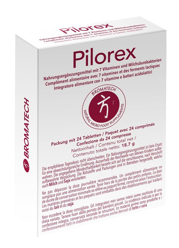 Image of Pilorex Bromatech Tabs Blist 24 Stk