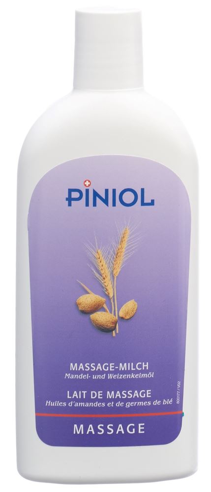 Image of Piniol Massagemilch mit Mandel-Weizenkeimöl 250 ml