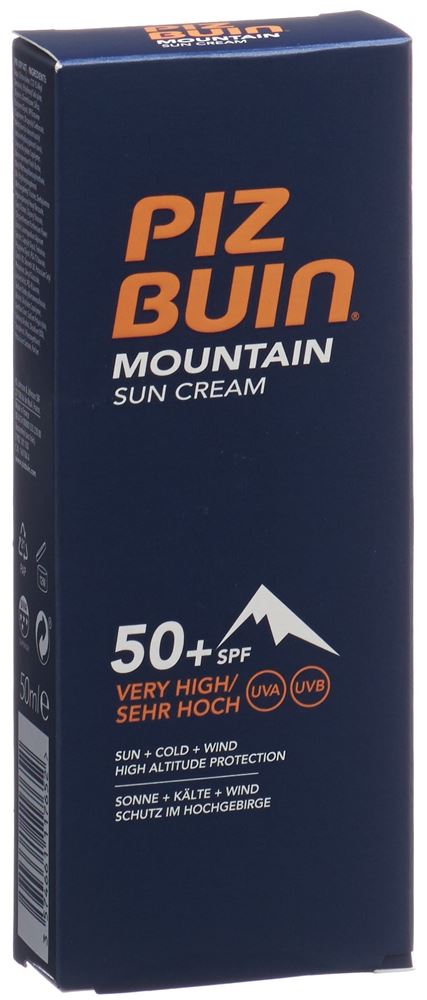 Image of Piz Buin Mountain Cream Spf50+ Tb 50 ml