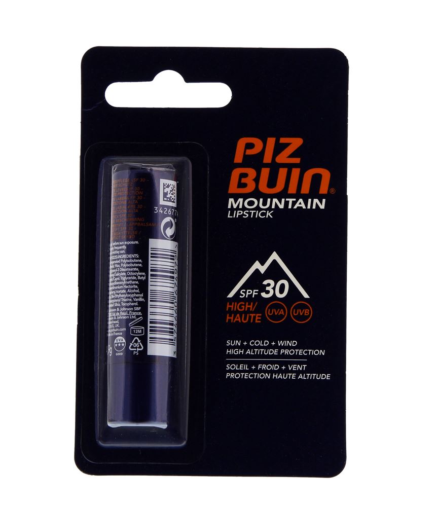 Image of Piz Buin Mountain Sun Lipstick SPF 30 4.9 g