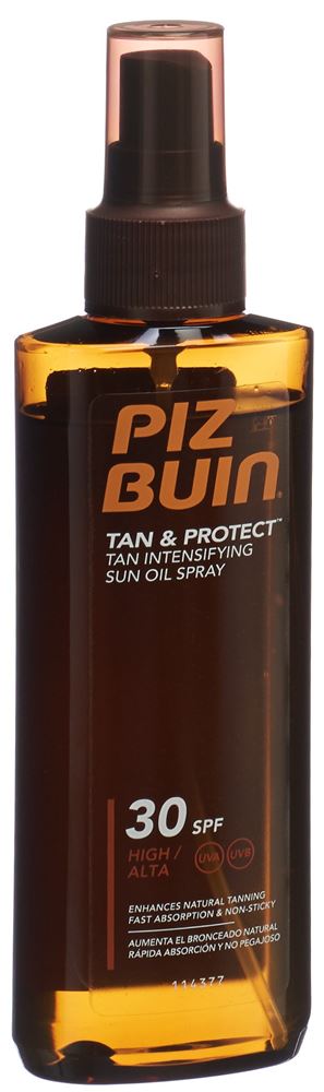Image of Piz Buin Tan & Protect Sun Oelspray Sf30 150 ml