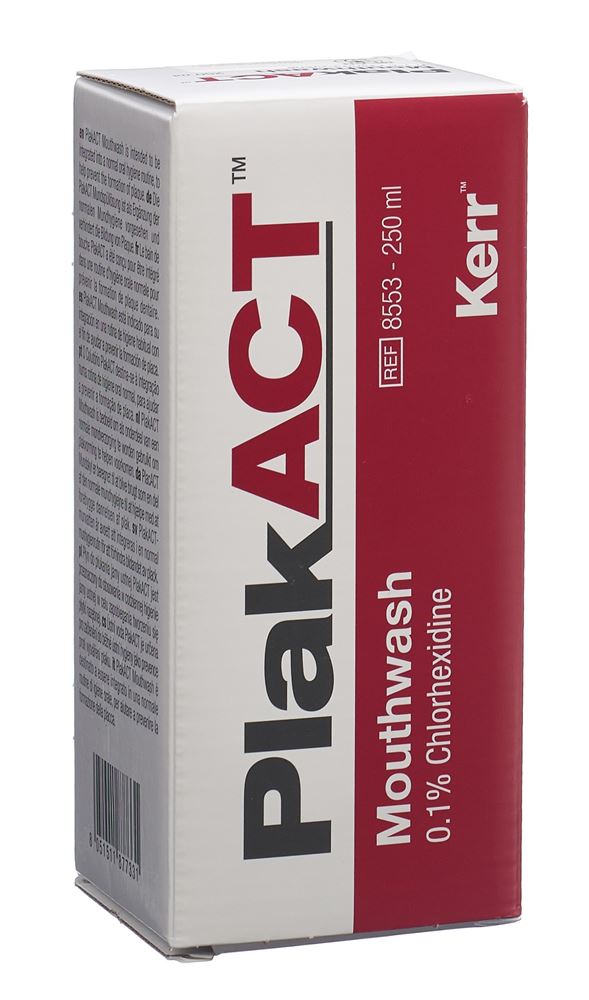 PlakACT Mundspüllösung 0.1 % Chlorhexidin Fl 250 ml
