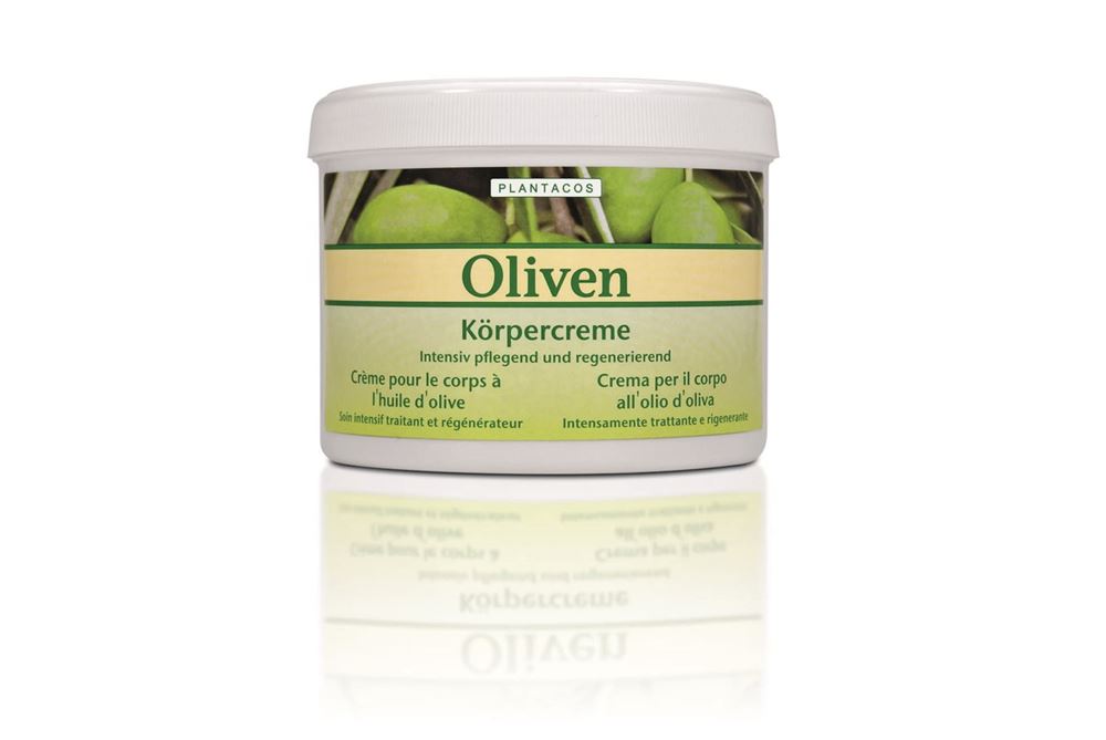 Image of Plantacos Oliven Körpercreme Topf 500 ml