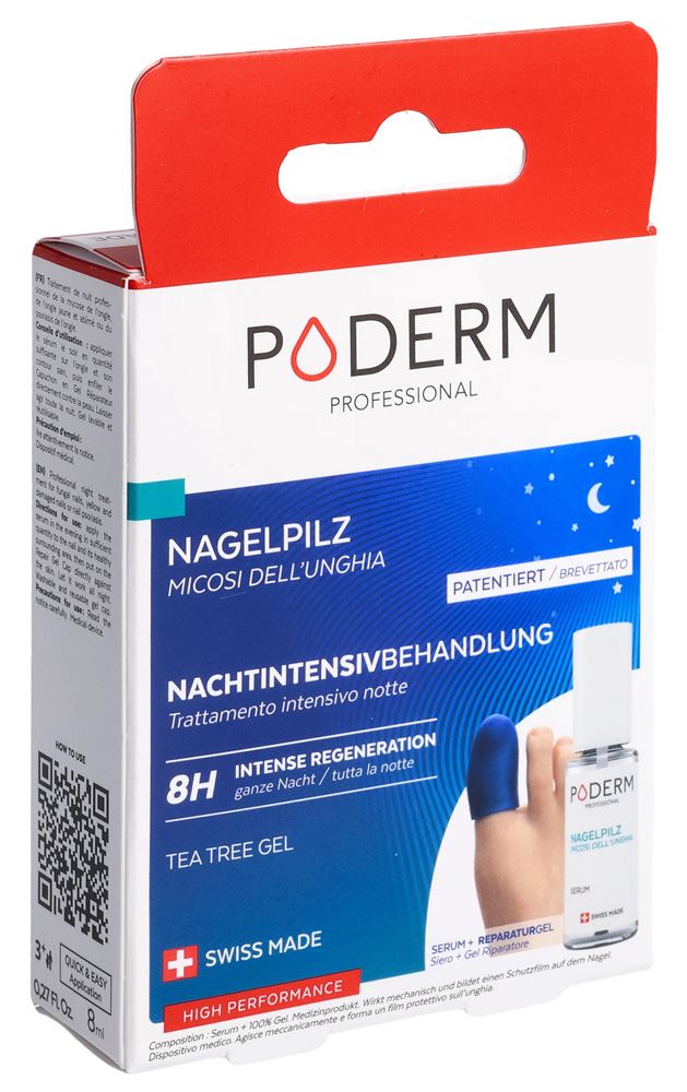 Poderm Nagelpilz Nachtintensivbehandlung
