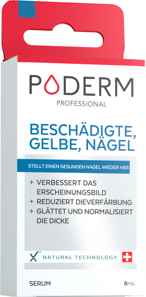 Poderm Professional Huile Serum Ongles Jaunes Fl 8 ml