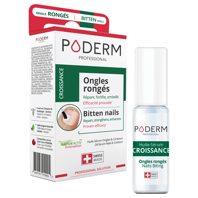Image of Poderm Sérum Stop Ongles Ronges Fl 8 ml