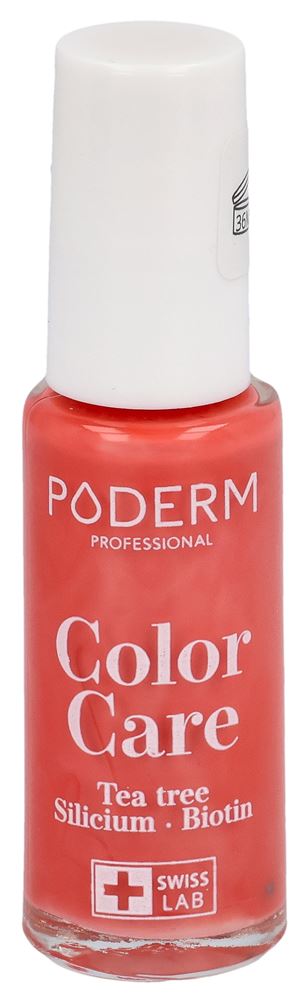 Image of Poderm Vernis Color Care 273 Rouge Corail Fl 8 ml
