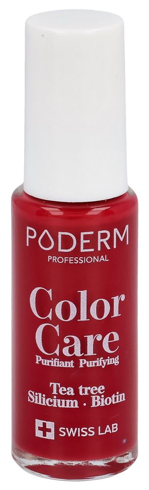 Image of Poderm Vernis Color Care 797 Rouge Rose Fl 8 ml