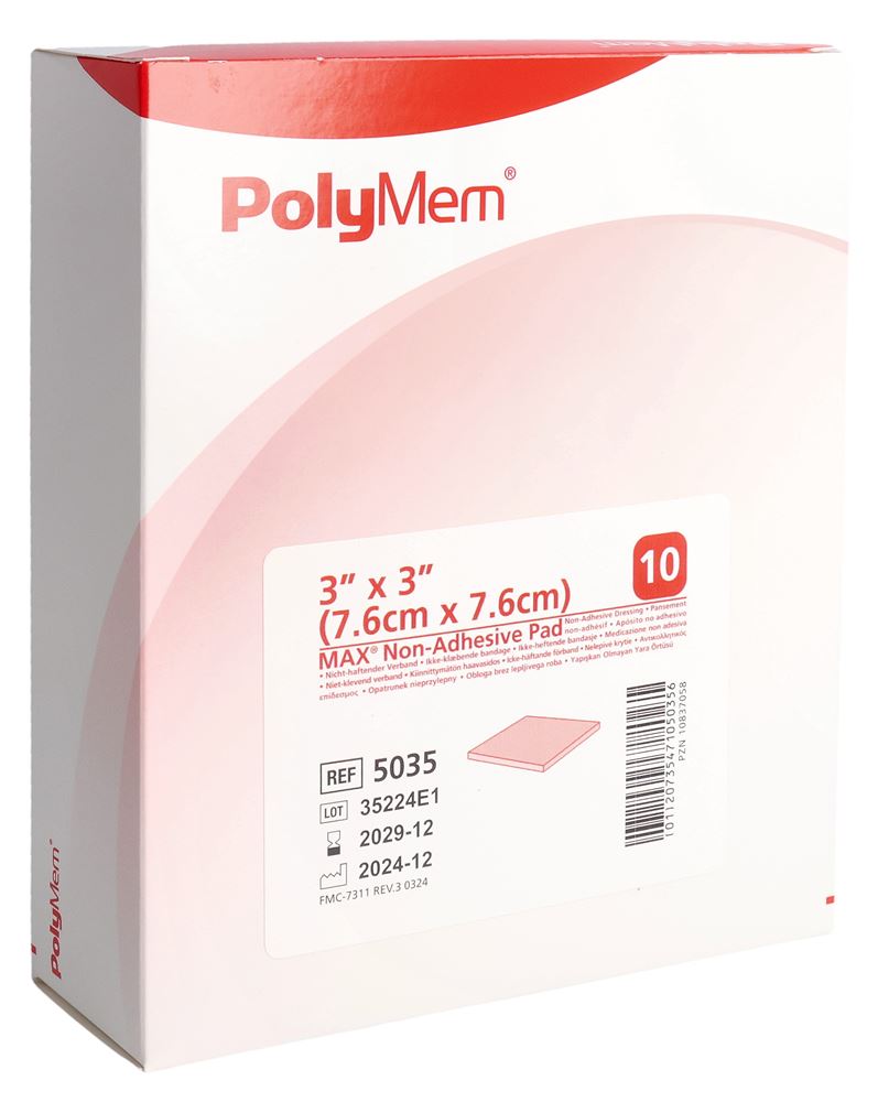 Image of PolyMem MAX 7.6x7.6cm 10 Stk