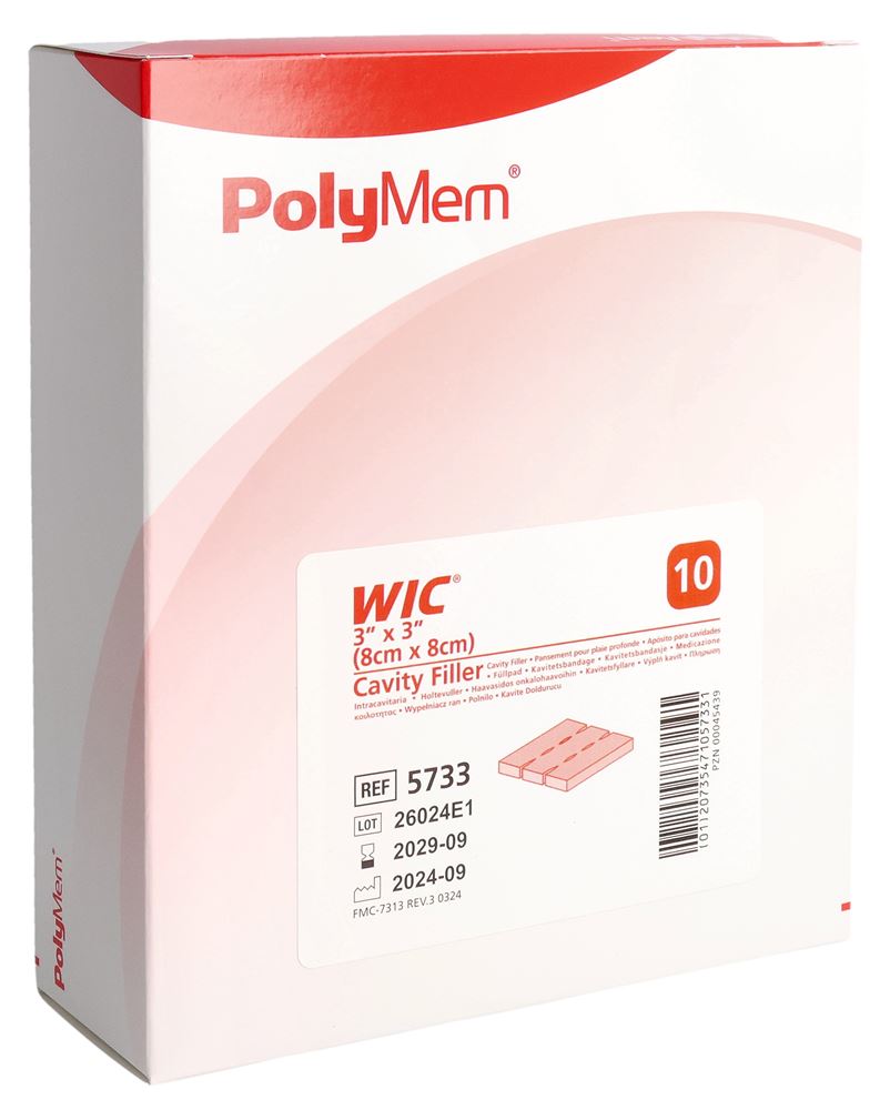 PolyMem WIC Cavity Filler 8x8cm 10 Stk