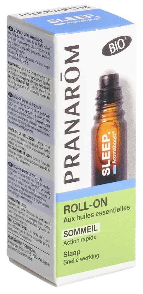 Pranarom Aromaboost Roll-on Sleep Bio 5 ml