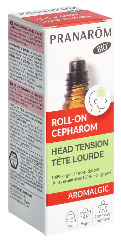 Image of Pranarom Aromalgic Cepharom Roll-on Leichter Kopf Roll-on 5 ml