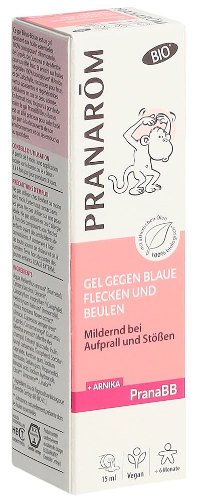 Image of Pranarom PranaBB Gel Prellungen Beulen Bio Eco Tb 15 ml