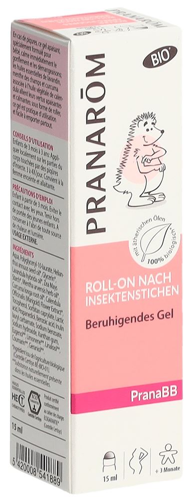 Pranarom PranaBB Roll-on après piqûres bio eco 15 ml
