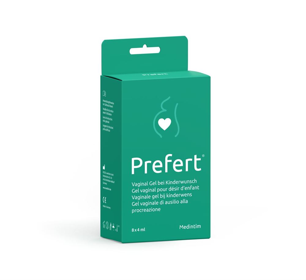 Prefert gel vaginale 8 x 4 ml