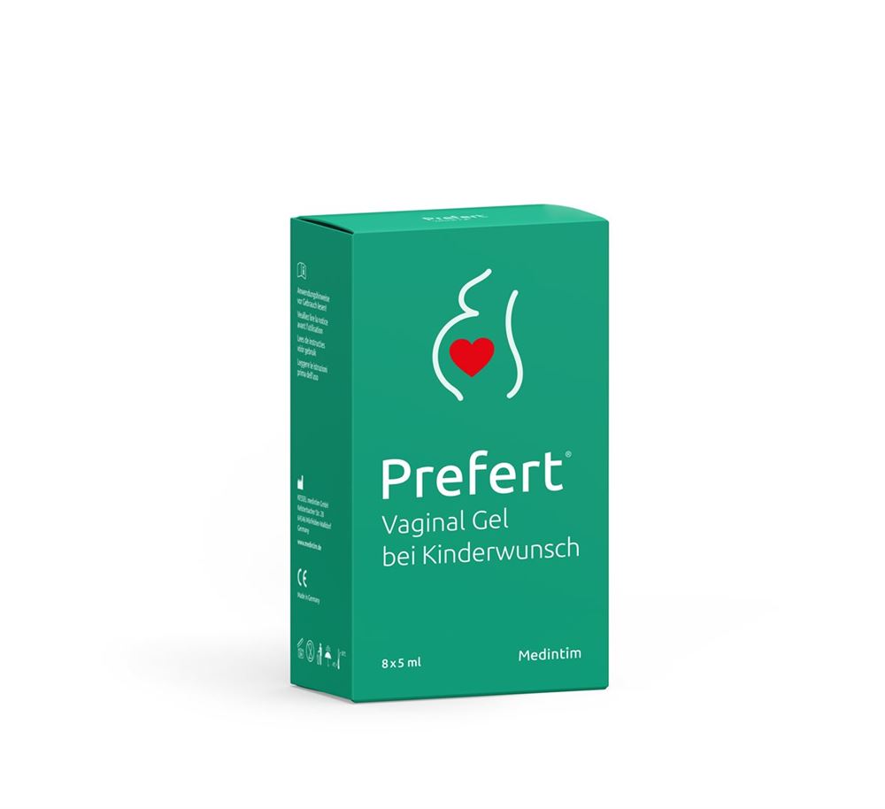 Prefert gel vaginale 8 x 4 ml