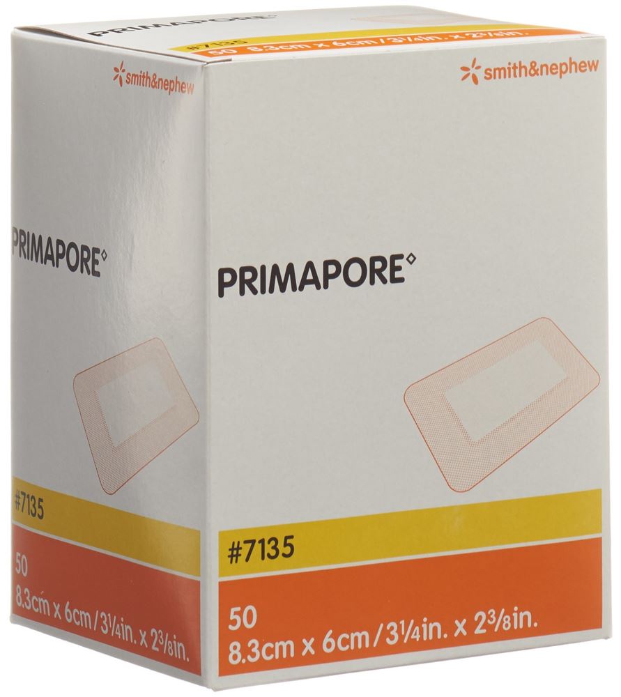 Image of Primapore Wundverband 8.3x6cm steril 50 Stk