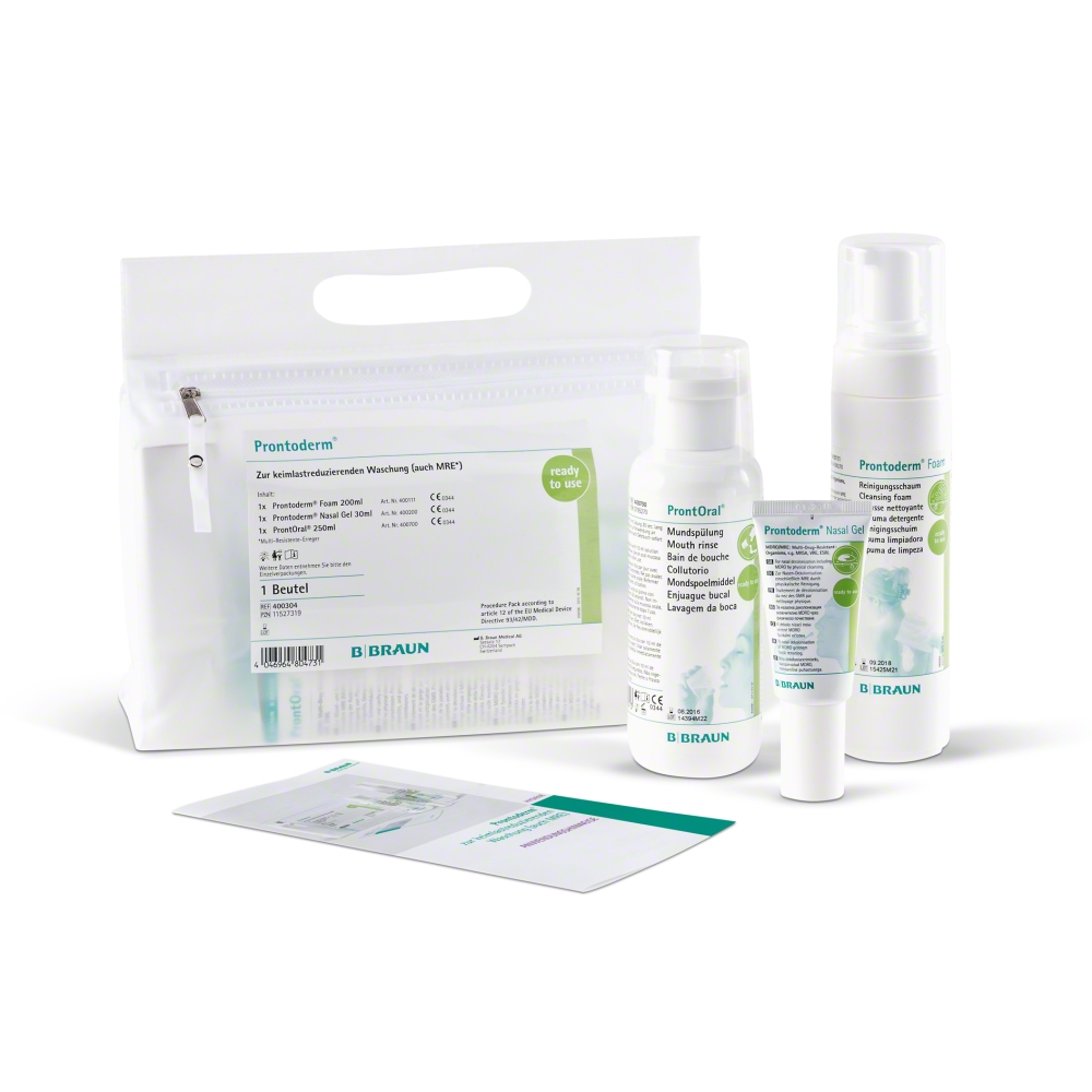 Prontoderm Mini Set Foam + Nasal Gel