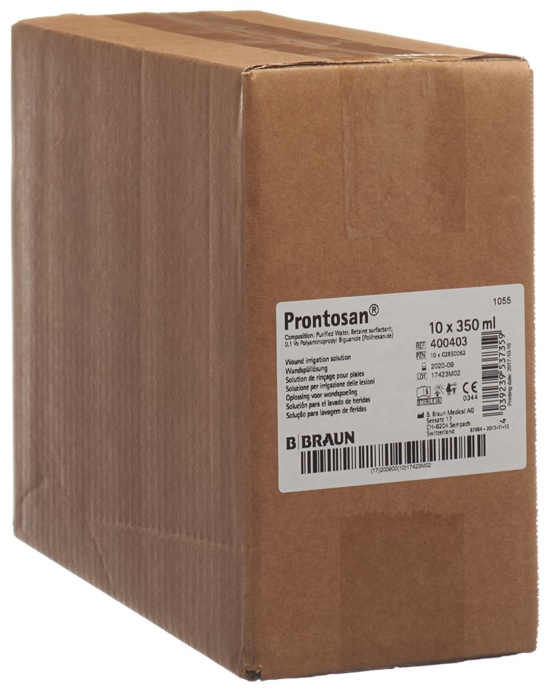 Image of Prontosan Wundspüllösung steril 10 Rundfl 350 ml