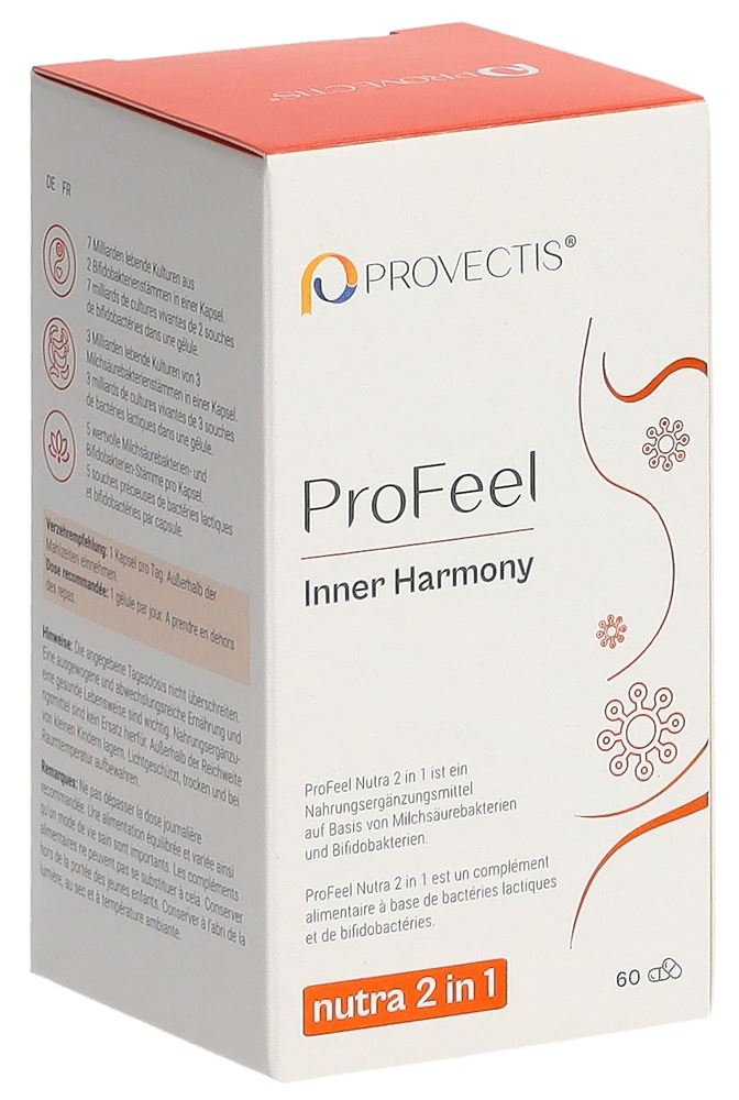 Provectis ProFeel Nutra 2 in 1 Kaps Fl 60 Stk