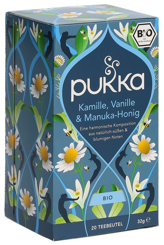 Pukka Kamille Vanille & Manuka-Honig Tee Bio Btl 20 Stk