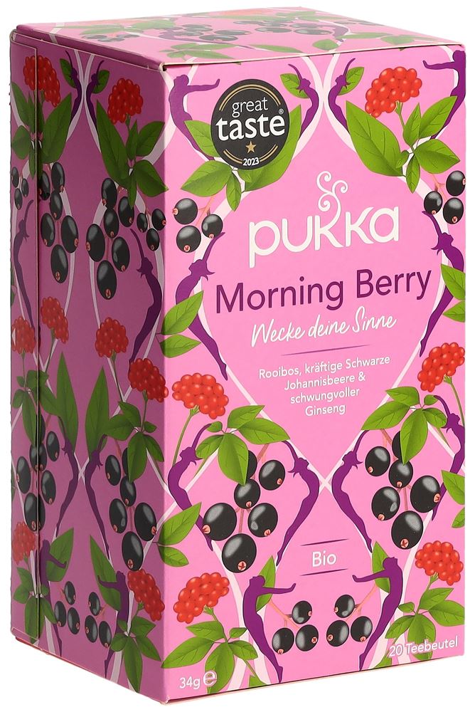 Pukka Morning Berry Tee Bio Btl 20 Stk