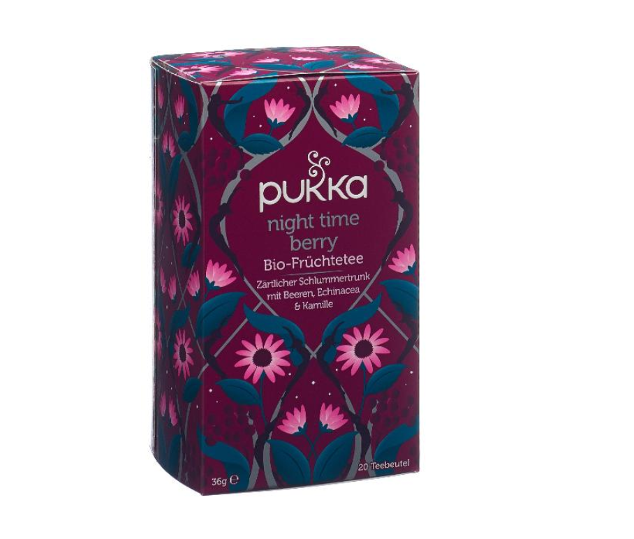 Pukka Night Time Berry thé bio allemand sach 20 pce