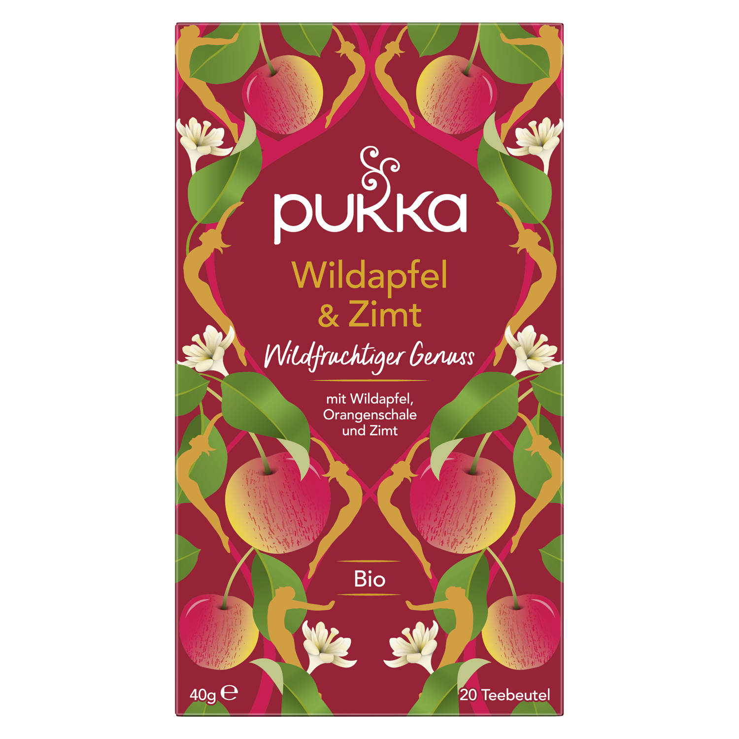 Pukka - Bio Gewürz Früchtetee Wildapfel & Zimt
