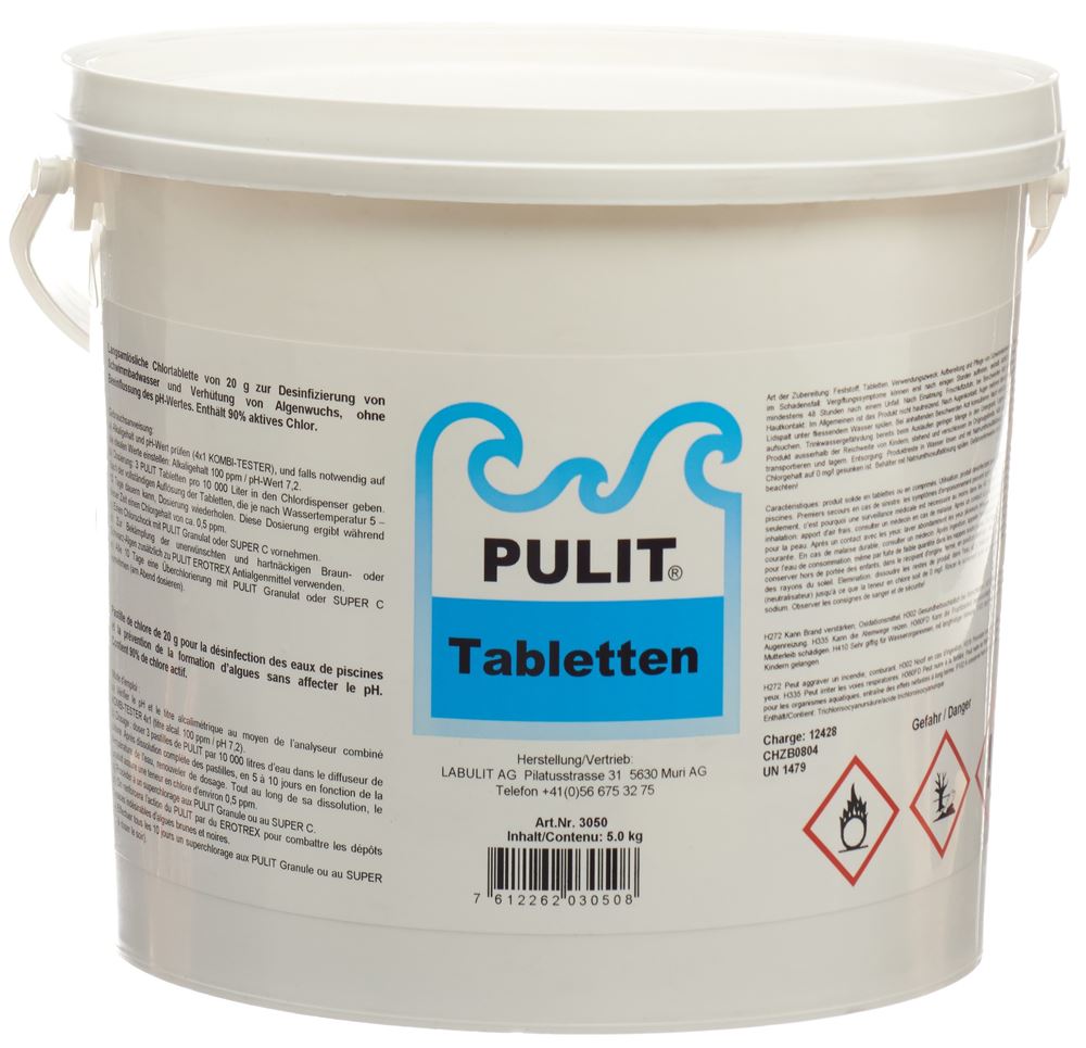 Pulit Chlor-Tabletten 5 kg