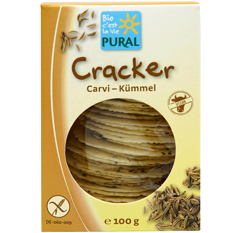 Image of Pural Cräcker Kümmel glutenfrei 100 g