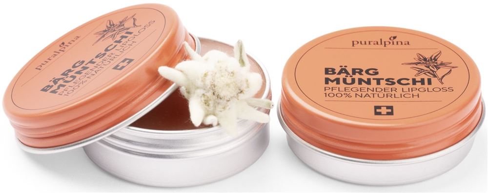 puralpina Bärgmüntschi Lipgloss Topf 10 ml