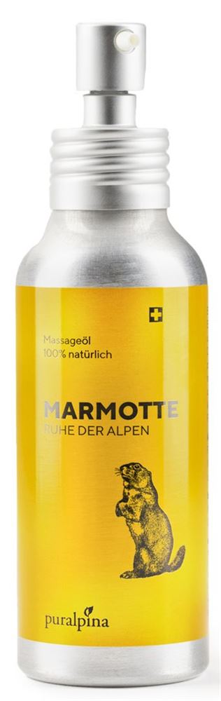 puralpina Marmotte Massageöl Fl 100 ml