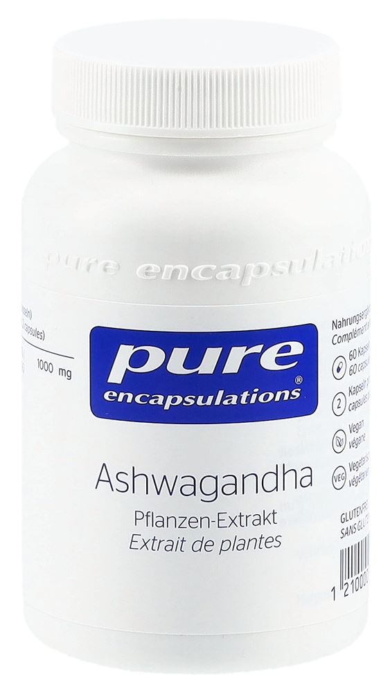 Pure ashwagandha capsule scatola 60 pezzi
