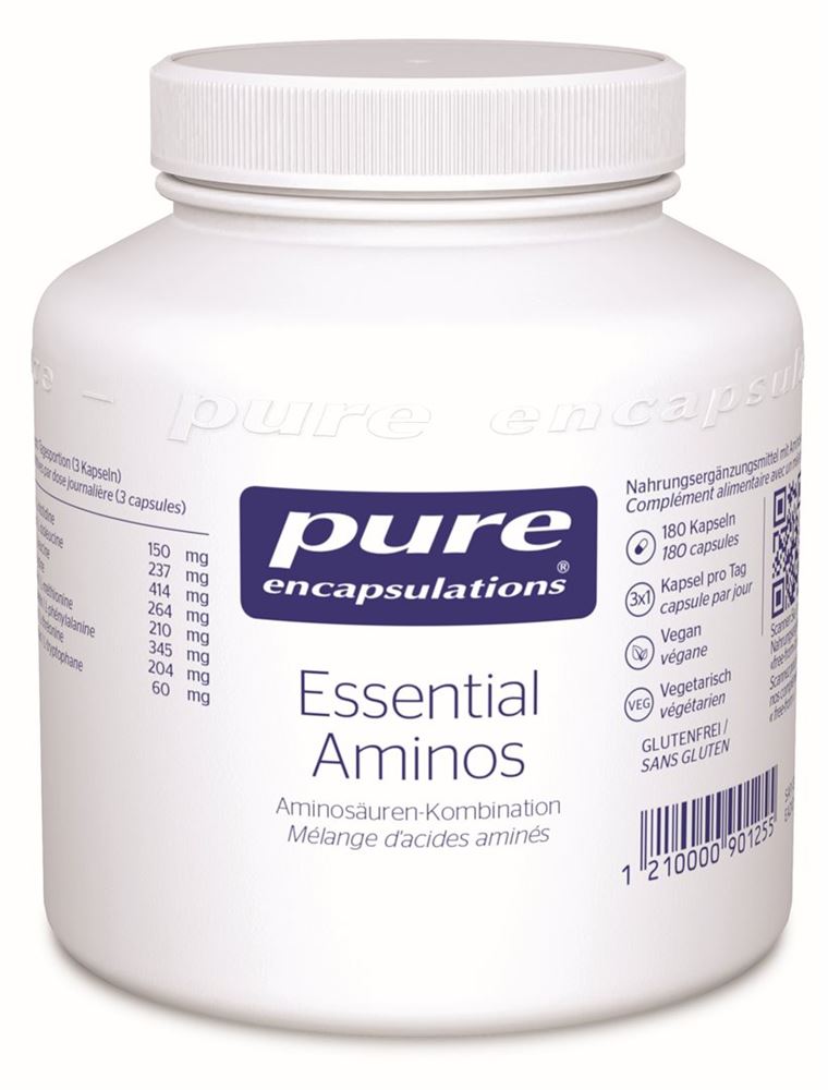 Pure Essential Aminos caps bte 180 pce