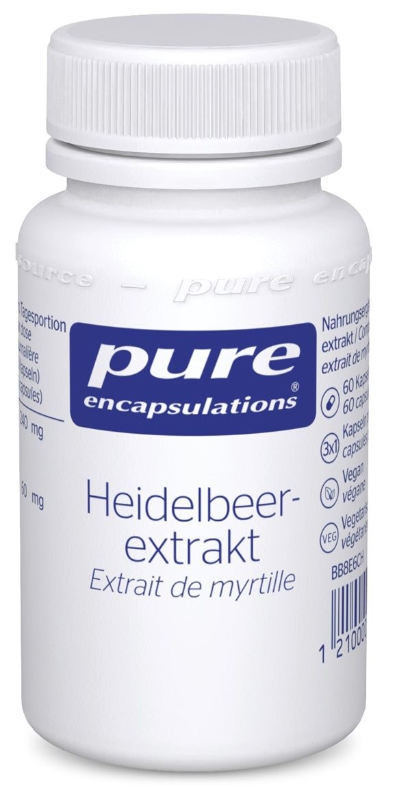 Image of Pure Heidelbeerextrakt Kaps Ds 60 Stk