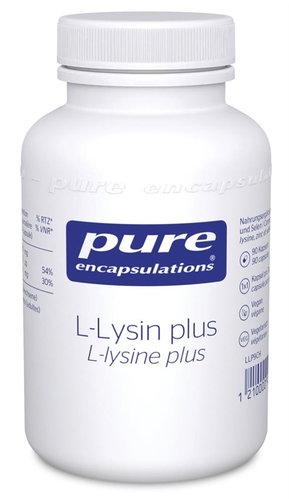Pure L-Lysine Plus caps bte 90 pce