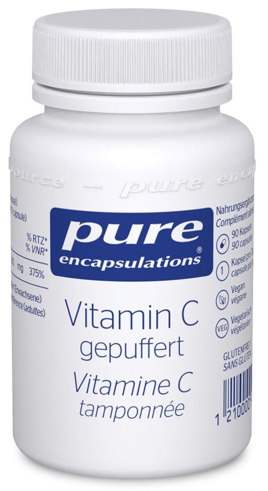 Pure Vitamin C Kaps Ds 90 Stk | Nahrungsergänzungsmittel