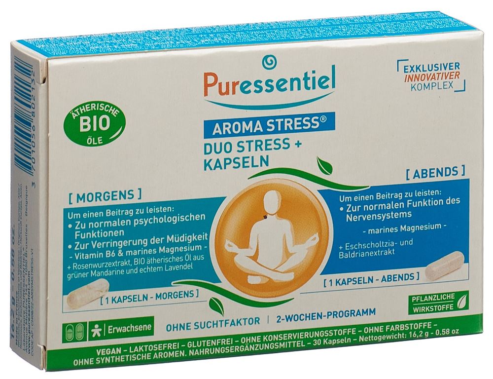 Puressentiel Aroma Stress Duo Kaps Ds 30 Stk