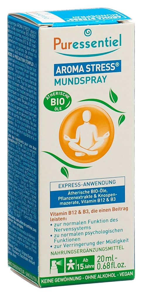 Image of Puressentiel Aromastress Stress-Mundspray 20 ml