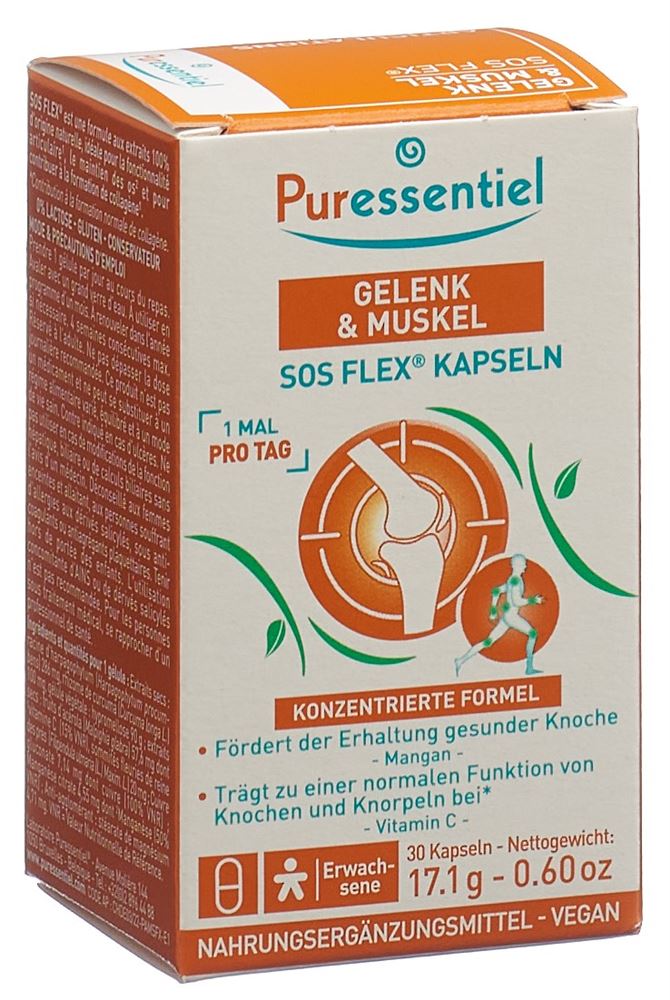 Puressentiel Gelenk & Muskel SOS Flex Kaps Ds 30 Stk