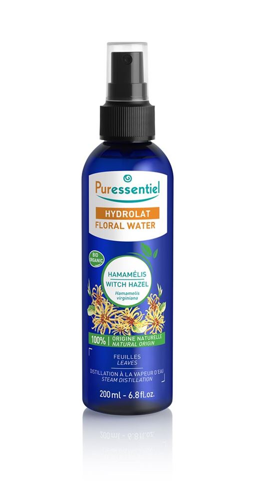Image of Puressentiel Hamamelis Hydrolat Bio Fl 200 ml