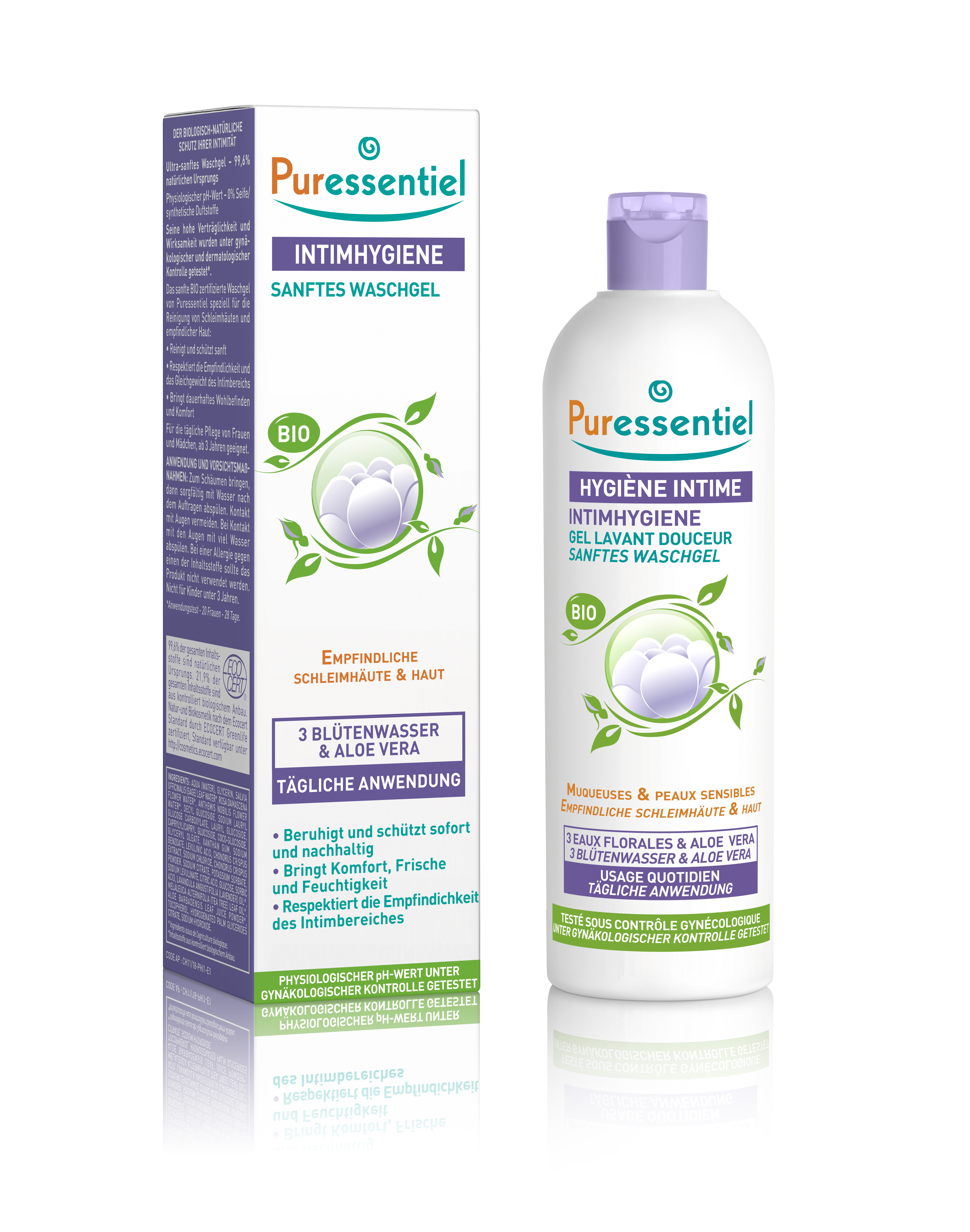 Puressentiel gel igiene intima bio flacone 500 ml